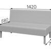 Модуль 2-местный высокий — изображение 2