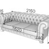 Диван 3-местный — изображение 2